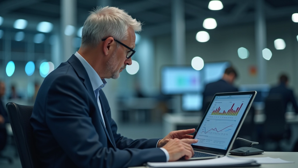 Fertigungsplaner nutzt Tablets und Produktionsdaten-Dashboard zur Überwachung von Betriebsabläufen in Echtzeit